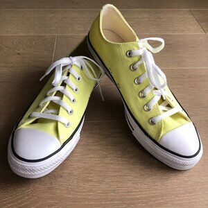 Converse All Star Sneakers Citron Yellow Size 9